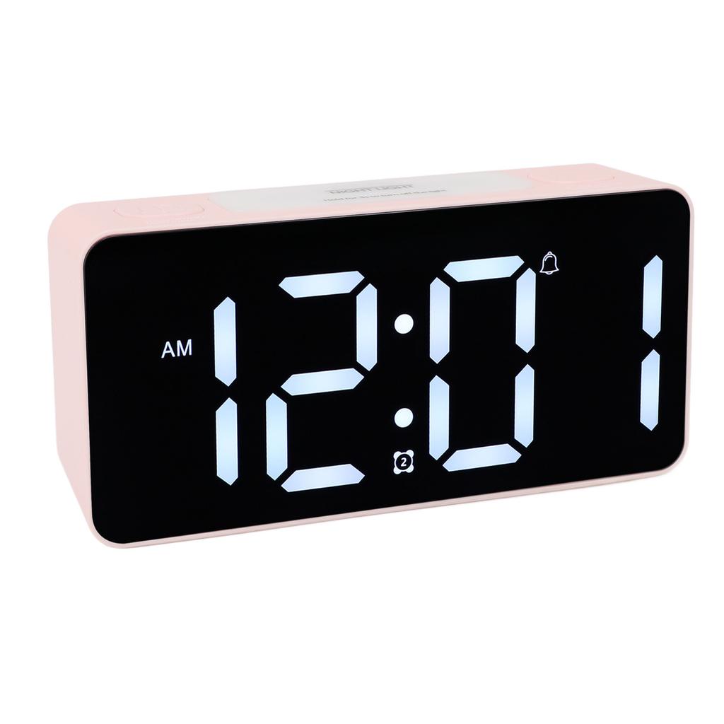 Bardzo głośny budzik z wibratorem pod łóżko Duży wyświetlacz LED Budzik wibrujący z kablem