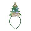 Xmas Tree/Santa's Hat/Elk Merry Christmas LED Hairband Christmas Cosplay Headband  New Year