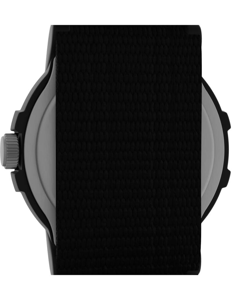 Timex Expedition Camper White Dial Black Fast Wrap Watch T49713 Full-Size Men's [Official Import]