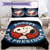3pcs Duvet Cover Set (1*Duvet Cover + 2*Pillowcase, Without Core), Snoopy Print Soft All‑Season Bedding Set, Home Bedroom Decor Gift