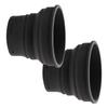 Kuvrd Universal Lens Hood, Black, Size S, 54-76mm Diameter, Protects Lenses from Scratches, Regardless of Manufacturer or Size
