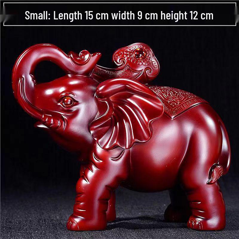 

Деревянные фигурки слонов: Пара сандалового дерева махагони высокого класса для дома и офиса