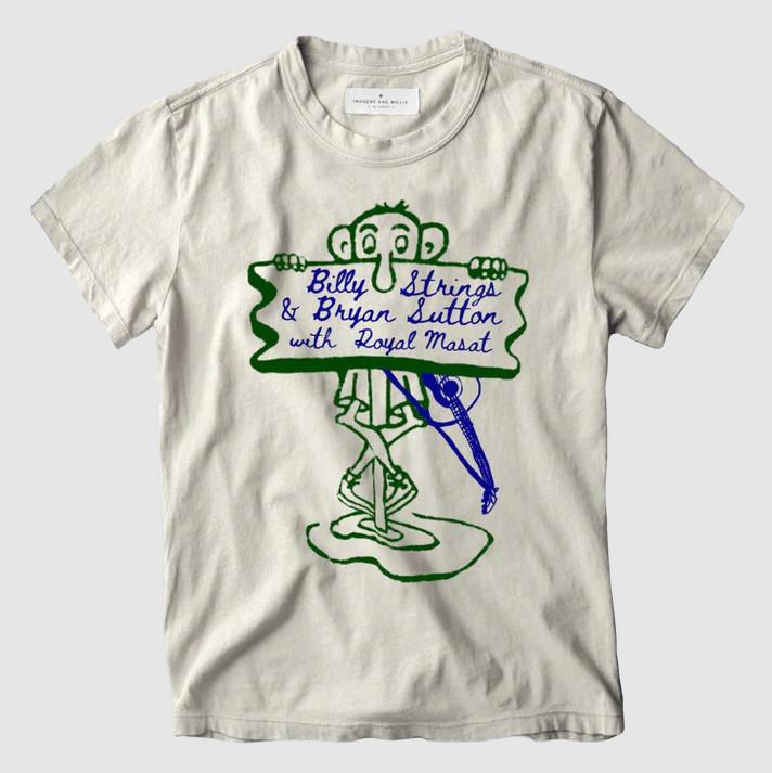 Billy Strings and Bryan Sutton with T-shirt Unisex Cotton All Sizes S