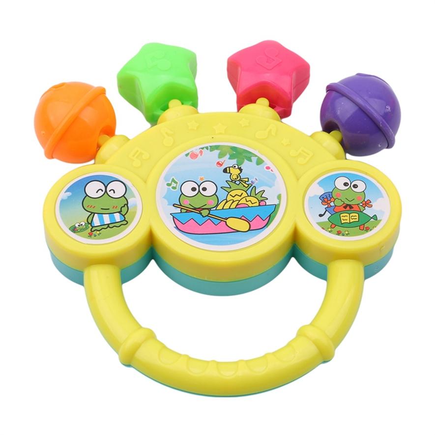 Baby Rattle 7 Piece Set Educational Early Education Toy Baby Rattle Bed Hanging Toy