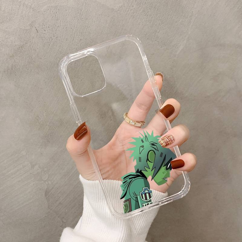 Gorillaz Phone Case for iPhone 11 12 13 mini pro XS MAX 8 7 6 6S Plus X 5S SE 2020 XR case