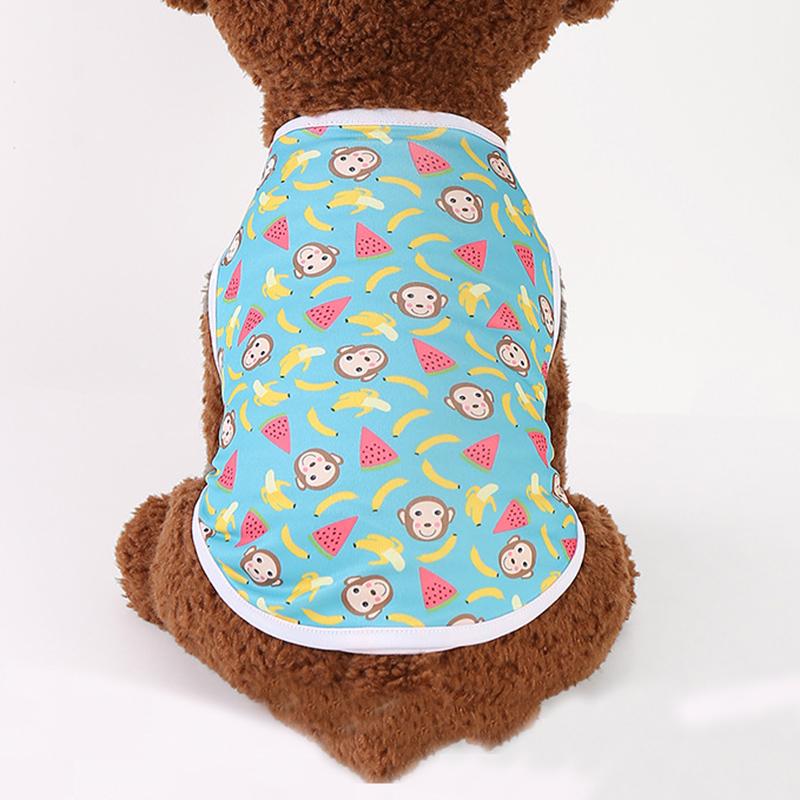 Cute Print Sphynx Cat Vest Shirt for Cats Gotas Summer Pet Clothes Clothing Ragdoll Persian Kitten Kedi Shirts mascotas Costume