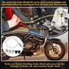 Motorcycle Hydraulic Brake Bleed Kit 100Ml Syringe 50Cm Hose Universal For Motorbikes Scooters