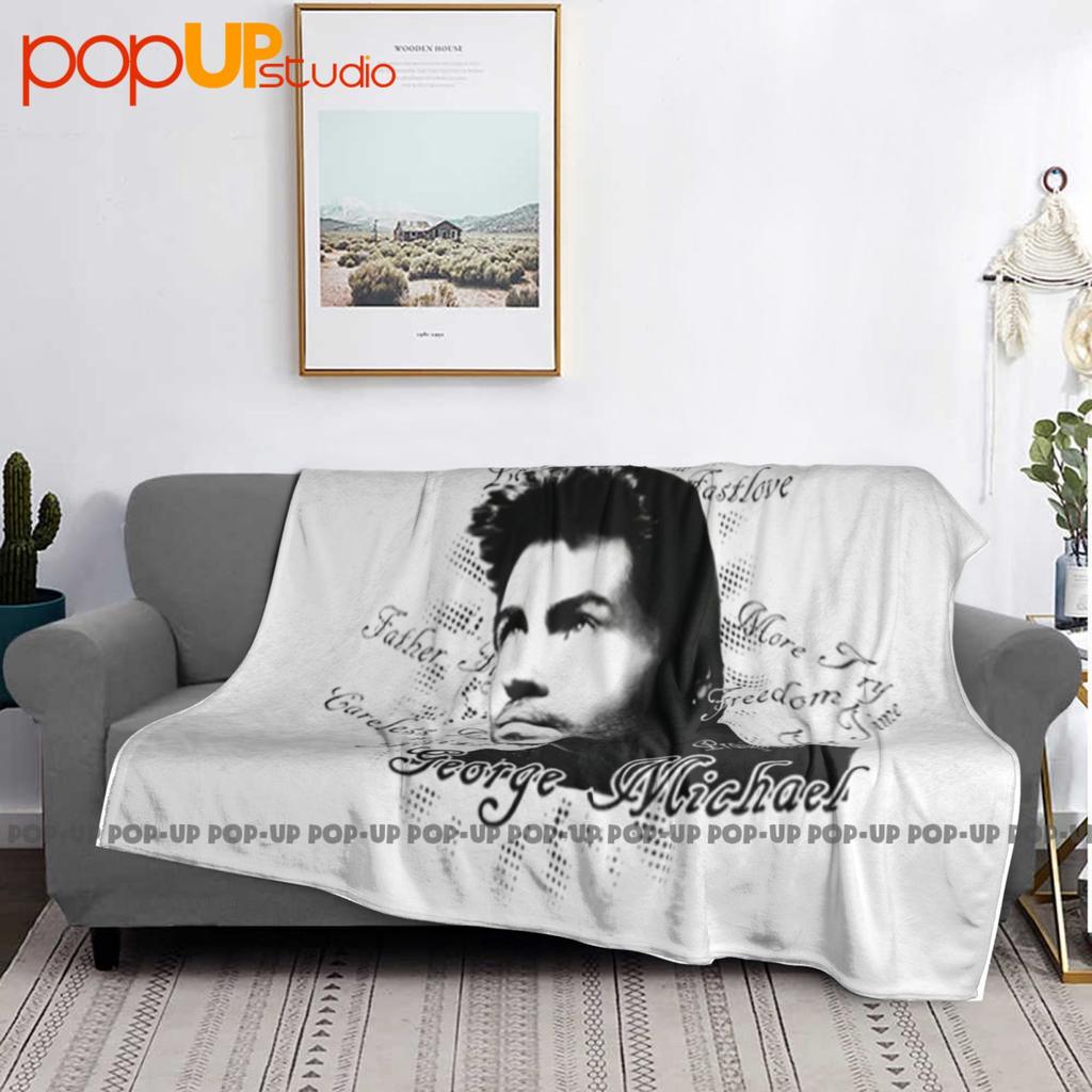 George Michael Songs Ultra-Soft Blanket Quilt Winter Sofa Cover Bed Covers