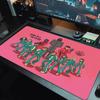 Squid Game Poster Color Mouse Pad Large Gaming Table Cushion Non-slip Laptop Tablet Big Mousepad XXL Mat Mini PC Playmat With Lock Edge