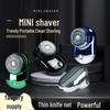 Portable Rechargeable Mini Electric Shaver - Travel & Home Use, Washable Razor