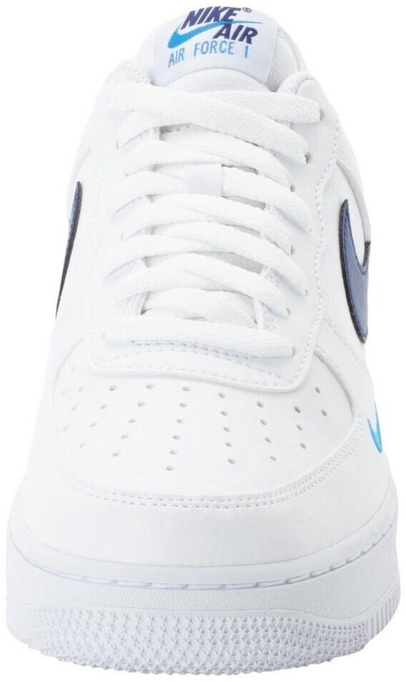 Кроссовки Nike Air Force 1 '07 белый/светло-фото-синий/глубокий королевский синий