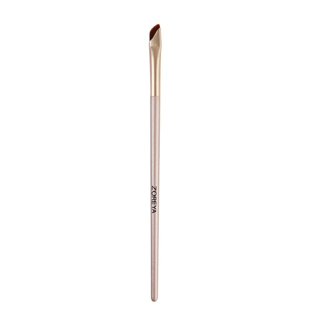 Sickle Eyeliner Brush, Oblique Angle, Ultra-Fine Flat Head, Fine Oblique Eyebrow Brush, Outline Brush, Detail Makeup Brush