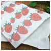 Snow White Yuzen Dishcloth Strawberry