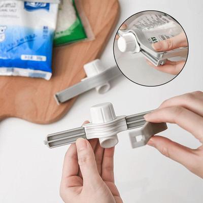1pc Creative Healthy Food Preservation Sealing Clip Sealing Clip Tea Discharge Mouth Plastic Snack Bag Clip Food-grade Bag Sealing Artifact