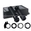 Retro CNC Aluminum Motorcycle Handlebar Grips