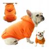 Dog Clothes Vest Jacket Sweatshirt With Hood Insulated Size S