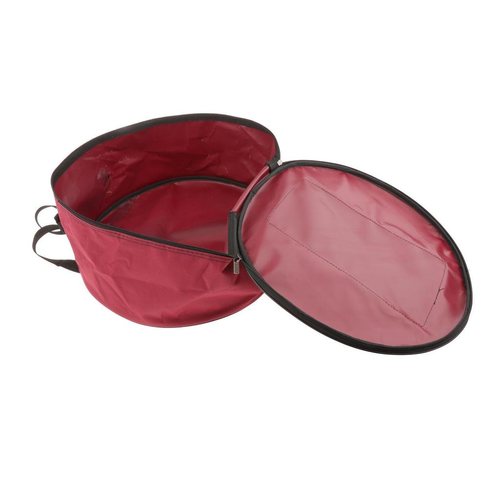 Koffer mit Trommel Schulterrucksack Aufbewahrung Snare Taschen Tasche Tasche Außengurt