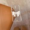 Wind Epoxy Transparent Bow Mobile Phone Case for Iphone16Promax Women's 15 Apple 17