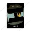 Classic Movie Poster Se7en Metal Sign Wall Plate Retro Decorative Sign Home Bar Club Cafe Cinema Wall Decor Vintage Metal Plaque
