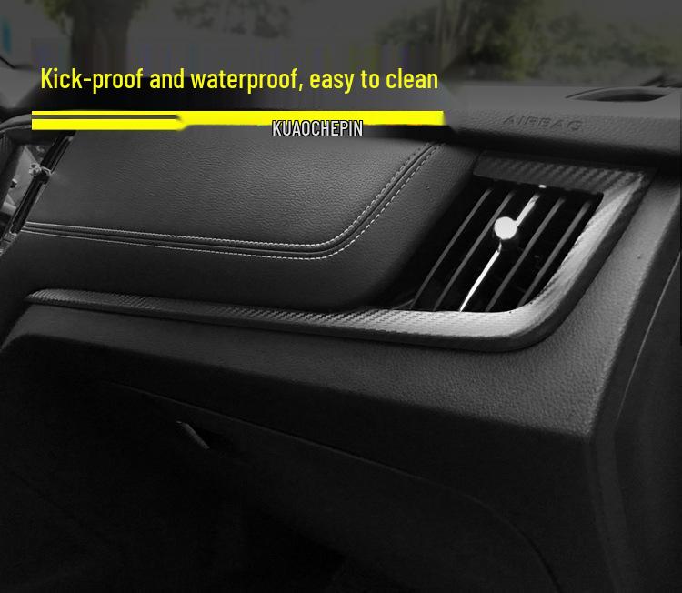 Roewe RX5 MAX Innenraum Modifikationsaufkleber: Mittelkonsole & Schalthebel Dekorfolie