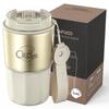 TAFUCO 316SS Ceramic Lined Insulated Coffee & Straw Tumbler, 460ml