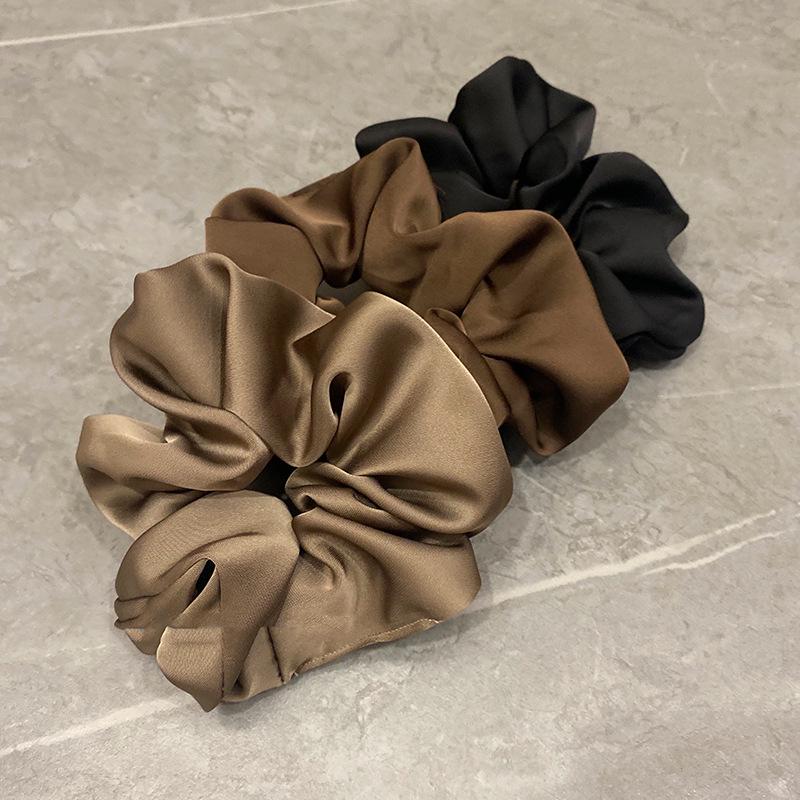 Koreanisches Stirnband aus französischem Satin: Retro Einfarbig, Hochwertiges Temperament Haaraccessoire