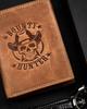 Large, Vertical Men's Wallet Made of Genuine Leather - Always Wild