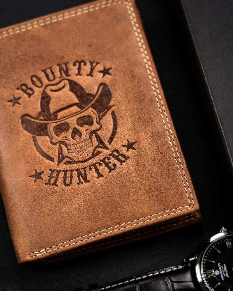 Large, Vertical Men's Wallet Made of Genuine Leather - Always Wild