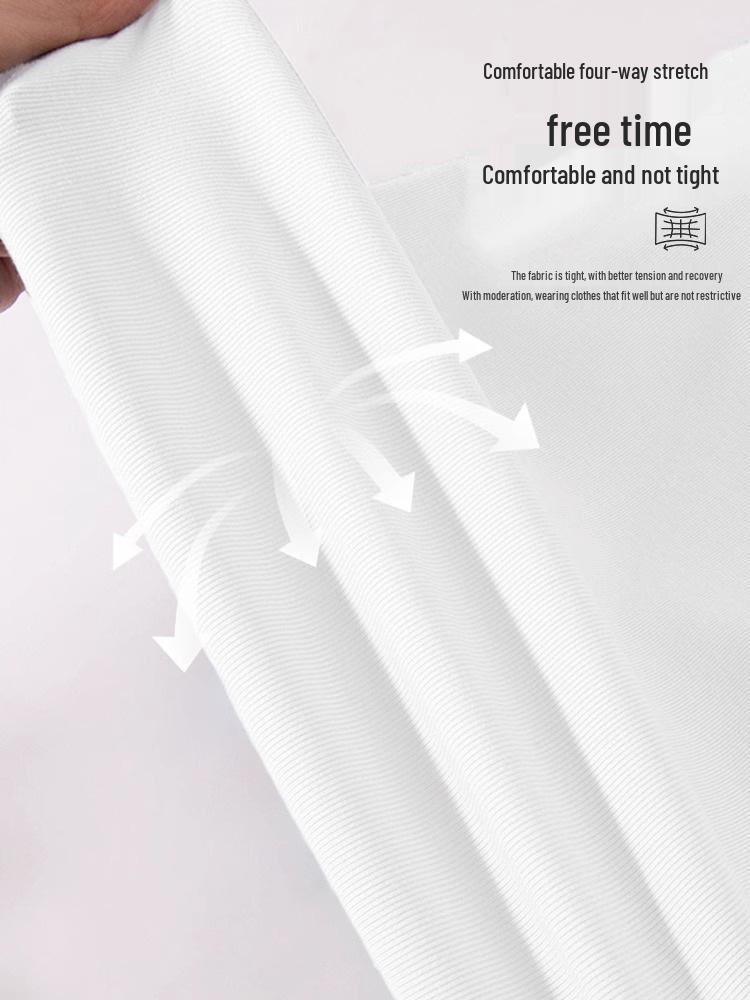 Women's Slim Fit White V-Neck Long Sleeve Base Layer Top with Velvet, Perfect for Autumn and Winter