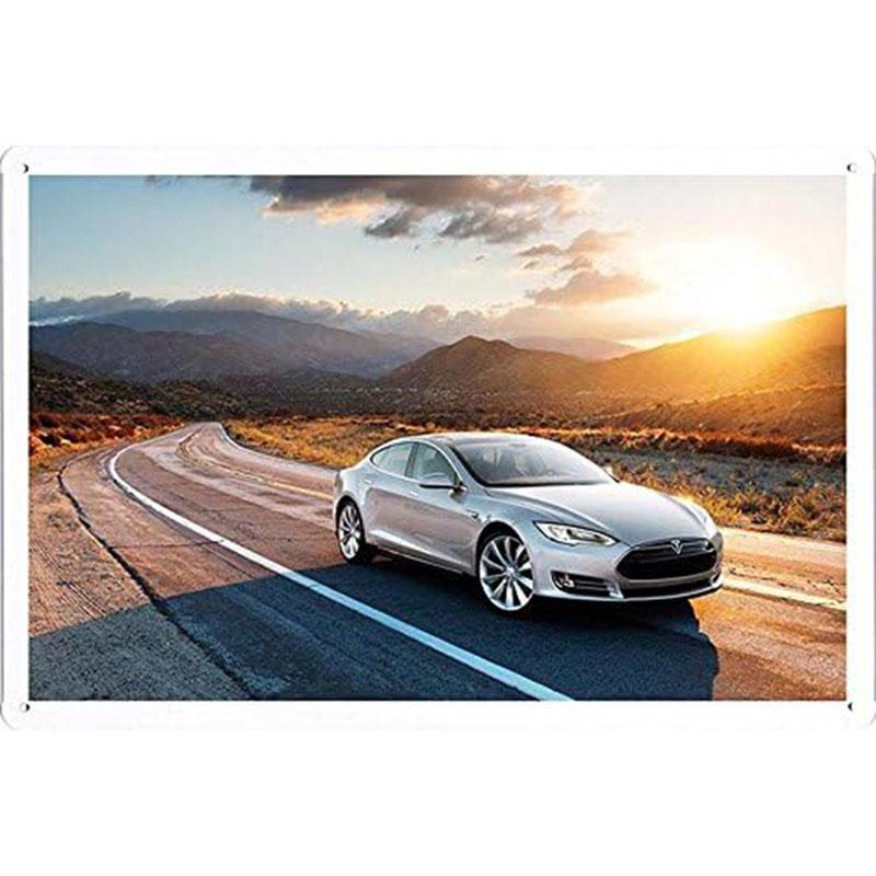 Auto Metal Tin Signs Plaque Sports Car Wall Decoration Vintage Art Posters Iron Painting for Man Cave Home Cafe Garage Club Bar
