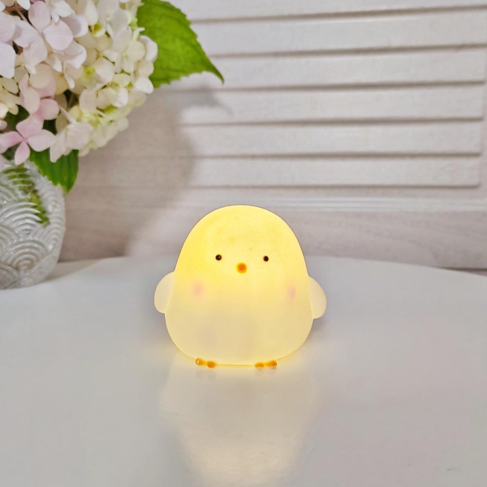 Cartoon Night Light Duck Bedroom Decoration Cute Cartoon Animal Night Light Christmas Gifts For Kids Room Bedside Sleeping Lamp