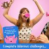 Card Game Set with You Laugh You Lose Party Challenge Cards Novelty Tabletop Game for Family Friends Gatherings