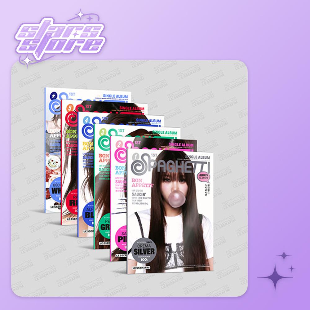 LE SSERAFIM - 1st Single Album [SPAGHETTI] (COMPACT ver.)