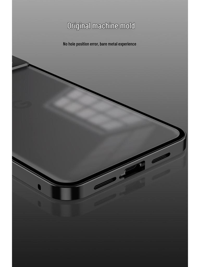 Google Pixel 9 Pro Pop-Up Aluminum Alloy Magnetic Matte Phone Case