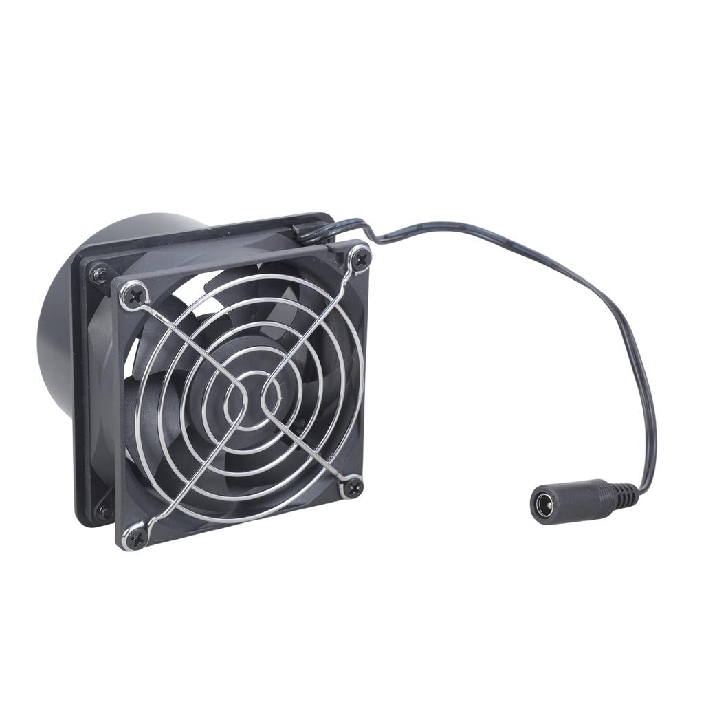 80mm Lüfter 12V 0.33A Inline-Kanalgebläse Doppelkugellager-Design Für Gewächshaus Tierhaus Und Lötrauchabsaugung