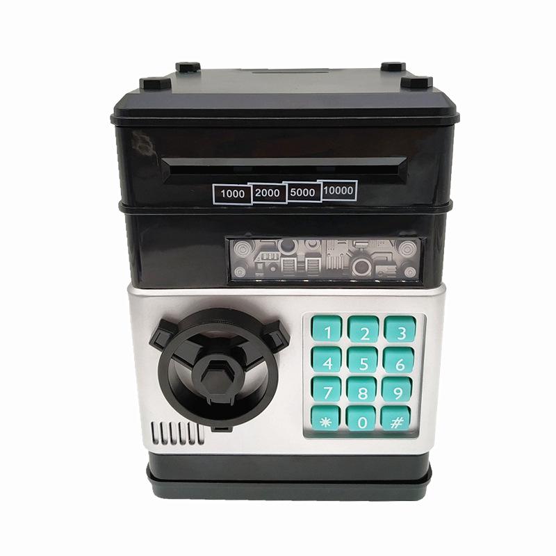 Creative Kids' ATM Piggy Bank with Automatic Money Rolling Feature