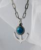 Shoveoff Svn-2003 Simple Turquoise Men'S Necklace For Daily Points