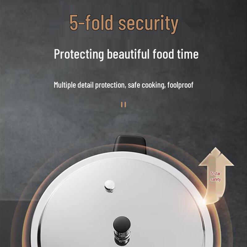 SUPOR YW243FB1 304 Stainless Steel Pressure Cooker