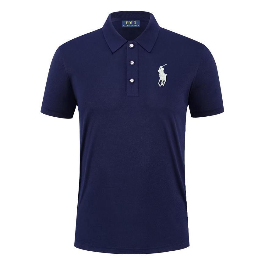 Polo Ralph Lauren Letní nové Pony Vyšívané Neformální Sportovní Polo Tričko, Odvádějící Pot a Absorpční Vlhkost Čisté