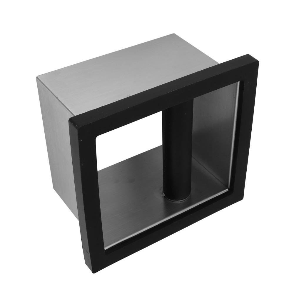 Stainless Steel Coffee Knock Box Open Bottom Desktop Knock Box Espresso Knock Box For Restaurant