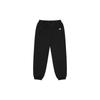 MLB New York Yankees Basic Series 24FW Embroidered Patch Logo Ribbed Cuff Fleece Drawstring Zipper Pocket Knitted Sweatpants 3APTB0646-50BKS