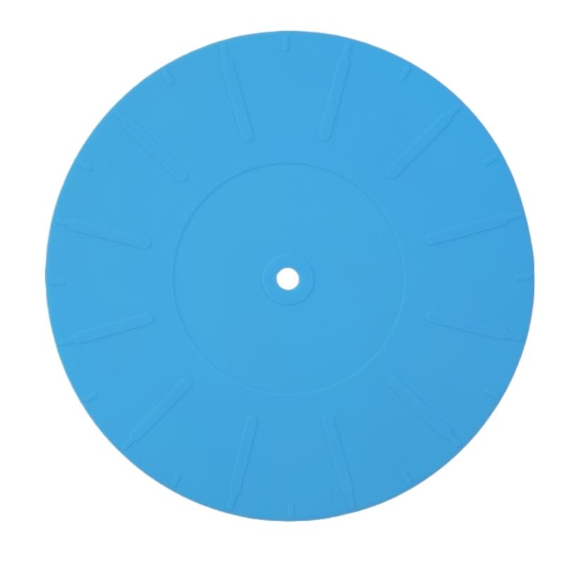 Silicone Turntables Mats AntiStatic Slipmat for Vinyls Record Player with Vibration Control and Noise Reduction