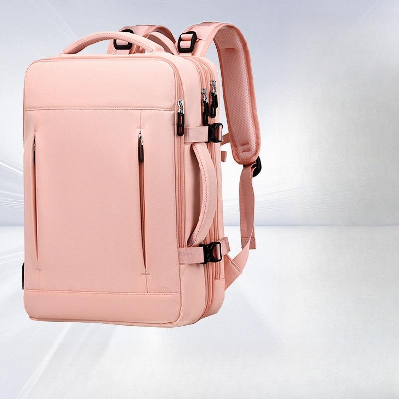 Men's Large Capacity Backpack Fashionable Travel Women's Backpack Trendy High-end Lightweight Schoolbag Waterproof Computer Bag