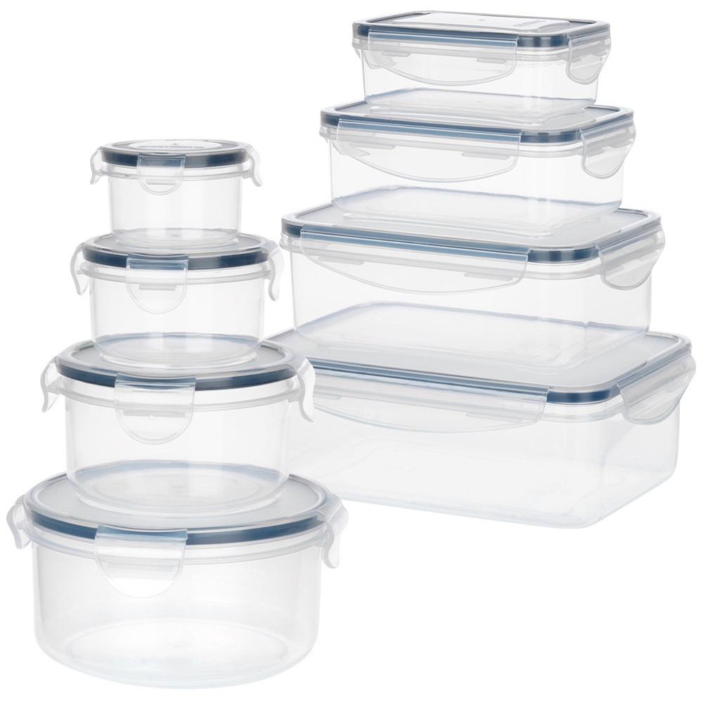 Food Containers With Lid And Seal 8 Pcs.