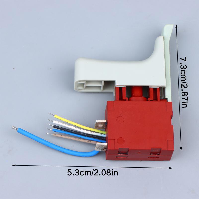 

1/2/3PCS BGH-1120A Electric Drill Switch Trigger Switch 42VDC 20.1RA For Electric Power Tools Accessories Easy To Install
