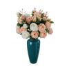 Flowers and Whispers 3-Head Artificial Rose Decoration for Wedding Celebrations, INS Style Home Decor CL64001
