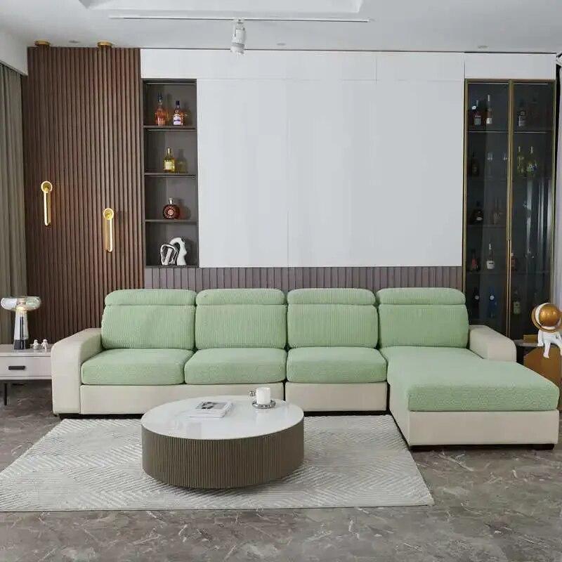 

INS простой чехол для дивана из спандекса, жаккардовые флисовые чехлы для дивана, съемные модульные чехлы для диванов, 1/2/3/4-местные Backrest Cover S