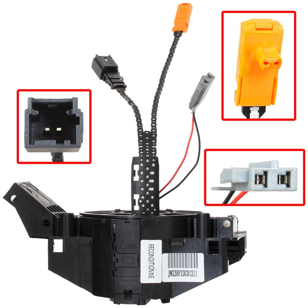 Opel Vivaro A 2001- steering wheel AIRBAG tape/retractor