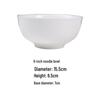 Bol Chuangfa en céramique blanche de 6 pouces