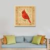Bird Embroidery Craft Set For Adults Kids Detailed Pattern Guide Cloth Materials Art Project